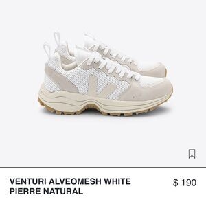 Veja Venturi Alveomesh White Pierre Natural